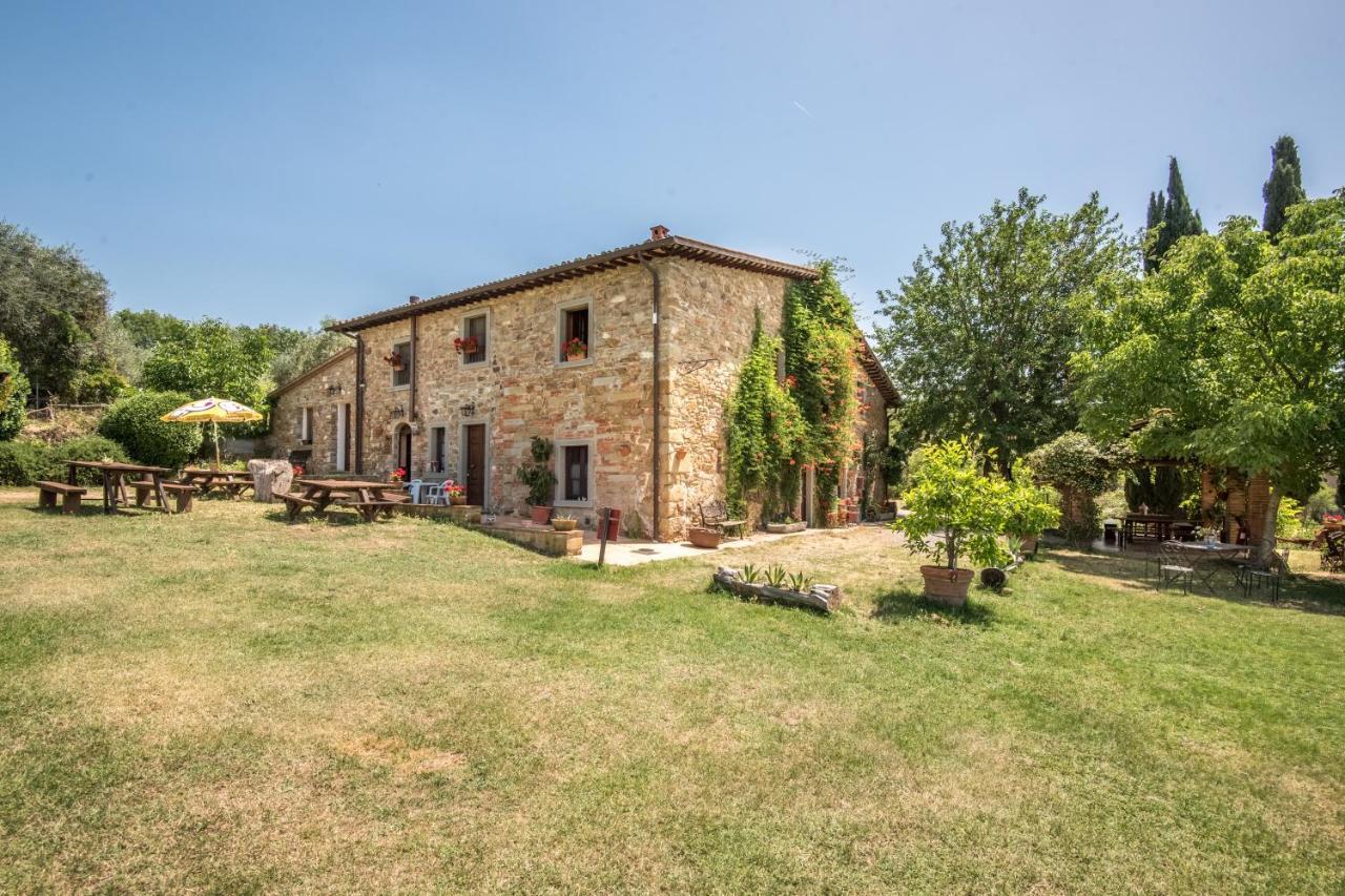Villa Bilocale Cavaliere Castiglion Fibocchi Esterno foto