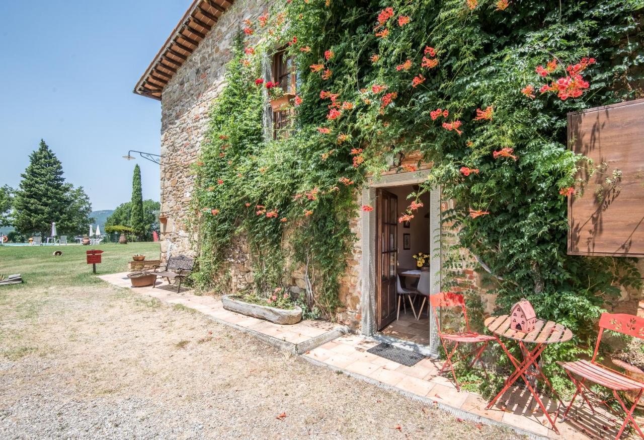 Villa Bilocale Cavaliere Castiglion Fibocchi Esterno foto